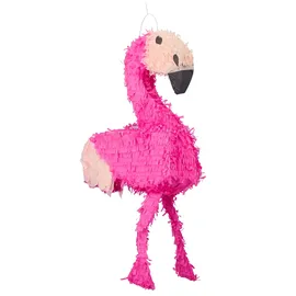 Relaxdays Piñata Flamingo 80 cm x 40 cm rosa/pink