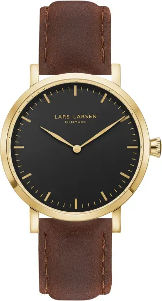 LARS LARSEN - JOSEPHINE - gold schwarz braun - leder