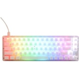 Ducky One 3 Aura White SF Gaming Tastatur, RGB LED - MX-Silent-Red