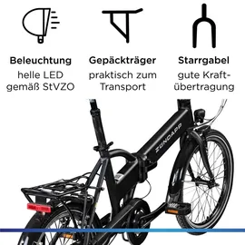 Zündapp Z101 20 Zoll RH 37 cm schwarz