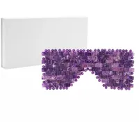 Natürliche Edelsteinperle Jade Schlafmaske Rosenquarz Amethyst,Amethyst Mit BOX