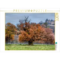 Calvendo Alte Eiche im Tierpark Sababurg 1000 Teile Puzzle