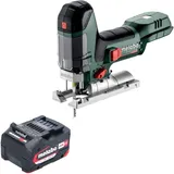 St 18 lt 130 bl Akku Stichsäge 18 v 130 mm Brushless + 1x Akku 4,0 Ah - ohne Ladegerät - Metabo