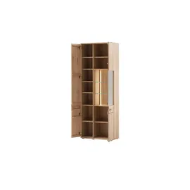 Woodford Kombi-Vitrine Monta 75 x 37 x 208 cm Mehrfarbig