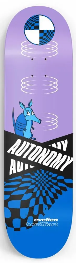 Autonomy Skateboard Deck Bouilliart Rhythm 7,50