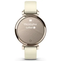 Garmin Lily 2 - Cream Gold - intelligente Uhr mit Band