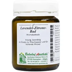 Bahnhof-Apotheke Lavendel-Zitrone Bad Badesalz 100ml
