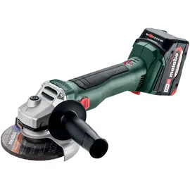 Metabo W 18 L BL 9-125 inkl. 2 x 4.0 Ah + metaBox 165 L