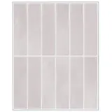 vidaXL Rechteckige Fliese Beige 29 x 23 x 0,08 cm 10 St.