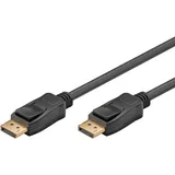goobay 49959 DisplayPort Kabel, DisplayPort 1.2, 4K@60 Hz, 2,0 m