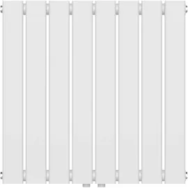neu.haus Nore Flachheizkörper 600 x 600 mm 459 W weiß Mittelventil