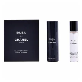 Chanel Bleu de Chanel Eau de Parfum refillable 20 ml + Eau de Parfum Refill 2 x 20 ml Geschenkset