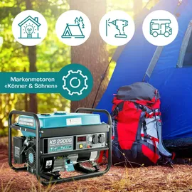 Könner & Söhnen LPG/Benzin-Generator Könner & Söhnen KS 2900G