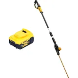 DeWalt DCMPH 566 N Akku Stabheckenschere 18 V 55 cm + 1x Akku 5,0 Ah - ohne Ladegerät