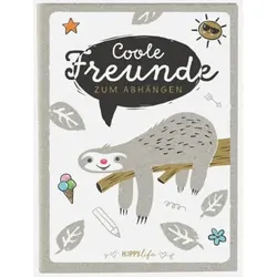 Freundebuch A5 Faultier Happylife 15x21cm