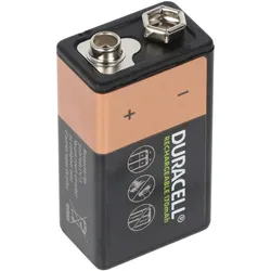 9 Volt NiMH Akku Duracell Supreme 170mAh