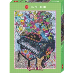 HEYE Puzzle Piano, 1000 Puzzleteile, Made in Germany bunt