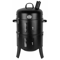 Proregal SMOKEY JOE Holzkohlegrill und Räucherofen 3 in 1