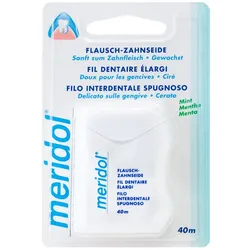 meridol Flausch-Zahnseide Mint 40 m