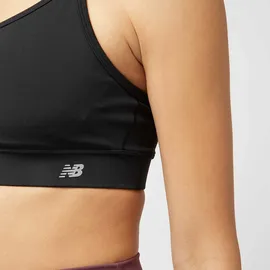 New Balance Essential Yoga Bra, Damen Wäsche schwarz Größe XS