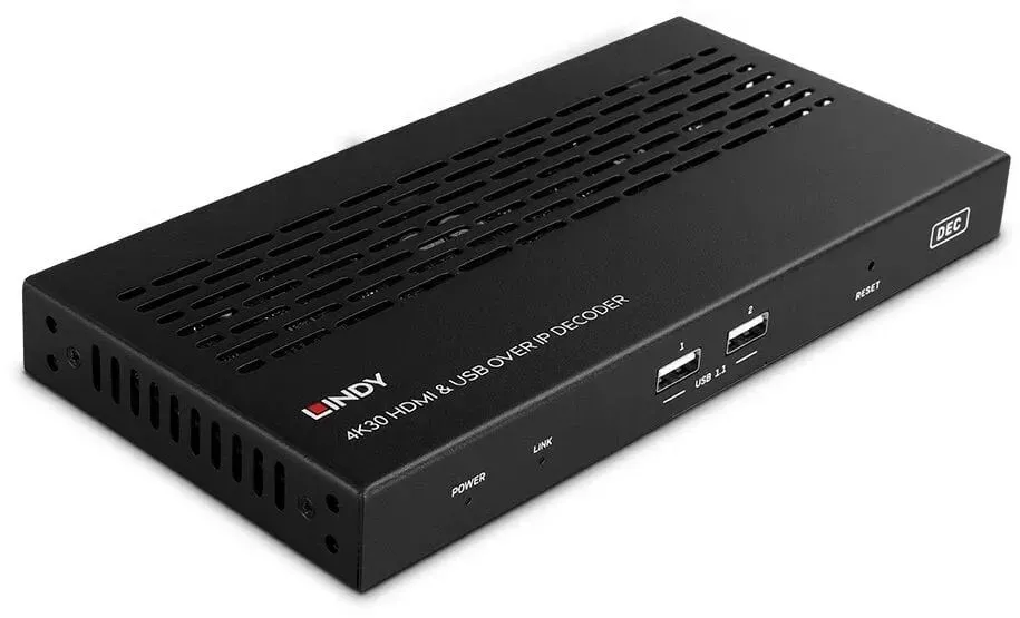 Lindy 38397 Audio-/Video-Leistungsverstärker AV-Receiver Schwarz