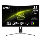 MSI MAG32CQ6PFDE 31,5 Zoll WQHD Gaming Monitor (0,5 ms Reaktionszeit, 180 Hz)