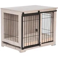 Quapas! Hundehütte Indoor Wood 2 Größen Holz