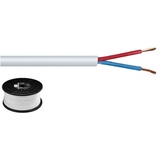 Monacor Lautsprecherkabel SPC-515/WS 2x 1,5mm² 100m weiß
