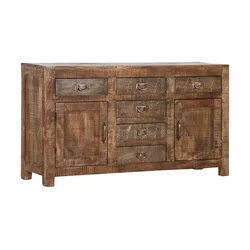 Sideboard   Chai , holzfarben , Maße (cm): B: 140 H: 80 T: 42