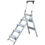 Günzburger Aluminium-Klapp-Treppe 5 Stufen (53105)