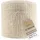 Creative Deco Tischläufer Jute Floral Weiß 10 cm x 10 m