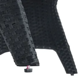 Tectake tectake® Rattan Lounge, Catania 120x65x73cm