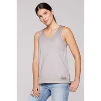 Soccx Damen Top mit Rücken-Detail Pale Sand, XXL -