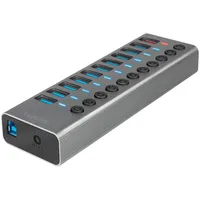 Logilink UA0388 + USB 3.2 Gen 1 Hub, 10