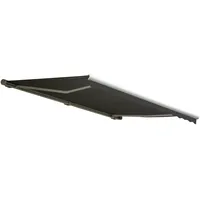 Mendler Elektrische Kassetten-Markise T123, Vollkassette Volant 4,5x3m ~ Polyester