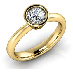 Verlobungsring VR02 750er Gelbgold - 3303