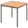bümö Tisch 80 x 80 x 72 cm Buche/Schwarz