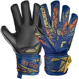 Reusch Attrakt Silver Torwarthandschuhe - Premium Blue / Gold / Black - 7