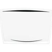 CEP Schreibtischunterlage Ice Black transparent/schwarz Kunststoff 64,2 x 43,8 cm, 1 St.
