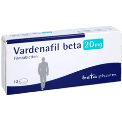 Vardenafil beta 20 mg Filmtabletten 12 St