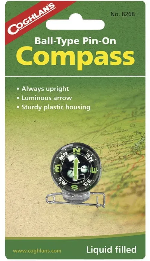 Coghlans Pin-On Kompass     