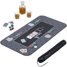 Relaxdays Pokermatte