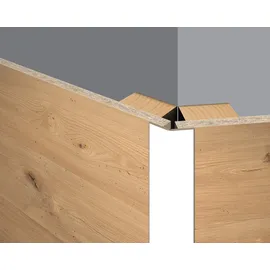 EGGER Faltleiste Decowall FL201 weiß 2 St. 240 x 22 x 2,2 cm