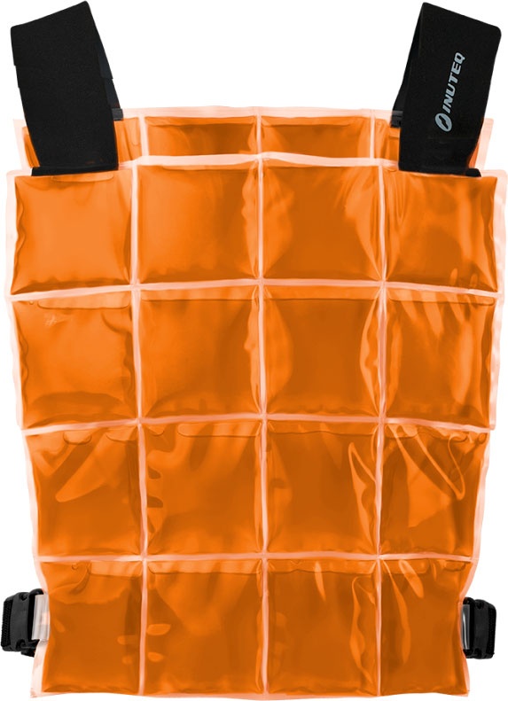 Inuteq Biobased 6,5° C PCM CoolOver, Kühl-Weste - Orange - Einheitsgröße