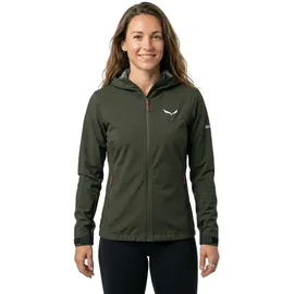 Salewa Puez Aqua 4 Regenjacke Damen Dark Olive 38