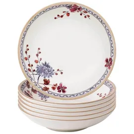 Villeroy & Boch 6er Set, Pastaschalen Artesano Provençal Lavendel ø 23,6 cm, in bunt