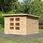 Woodfeeling Stockach 4 2,42 x 2,42 m natur