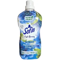 8 Stück Vegan 70 Wäschen Sofin Pflanzenbasierter Weichspüler Fresh Morning
