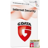 G DATA Internet Security 2024 | 3 Geräte | 1 Jahr | für PC, Mac, Android, iOS | zukünftige Updates inklusive | Made in Germany | Aktivierungskarte per Post