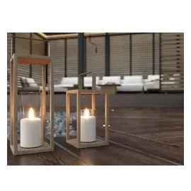 Weide Holzoptik Lamellenwand für Weide Pergola 1,13m in anthrazit